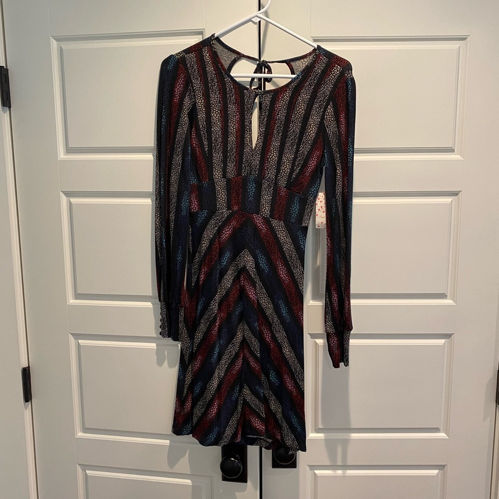 Free People long sleeve dress NWT